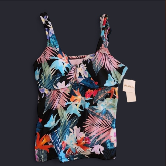 ✨NWT Raisins Sunny Isles Rimini Tankini Swim Top - Picture 4 of 8